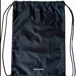 Balenciaga drawstring backpack 🎒 pouch